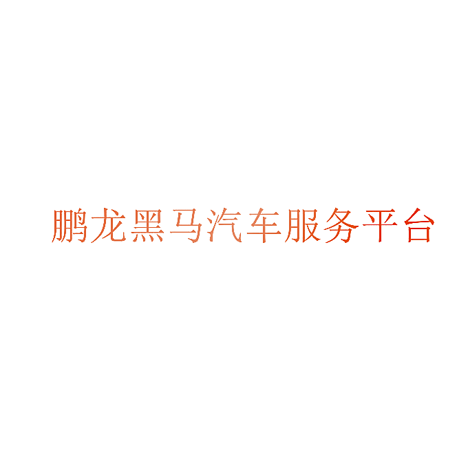 鹏龙黑马汽车服务平台