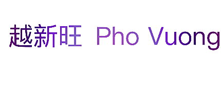 越新旺 PHO VUONG